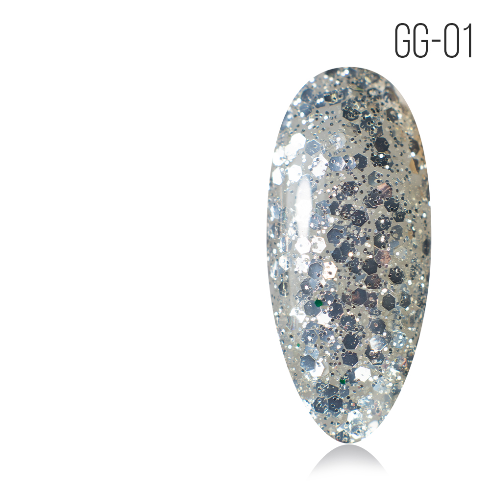 GG-01. Glitter Gel № 01