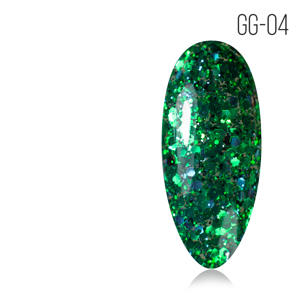 GG-04. Glitter Gel № 04