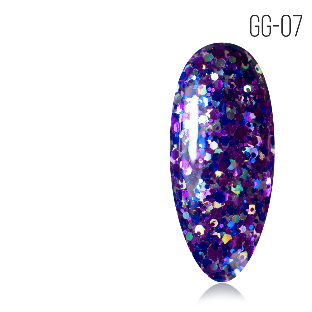 GG-07. Glitter Gel № 07