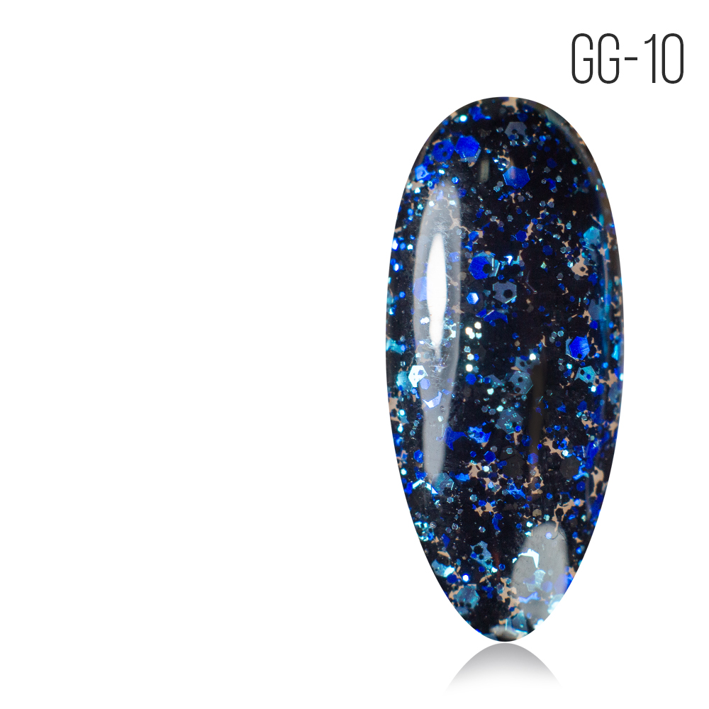 GG-10. Glitter Gel № 10