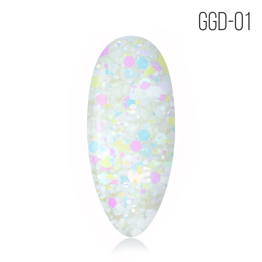 GGD-01. Glitter Gel «Disco» # 01